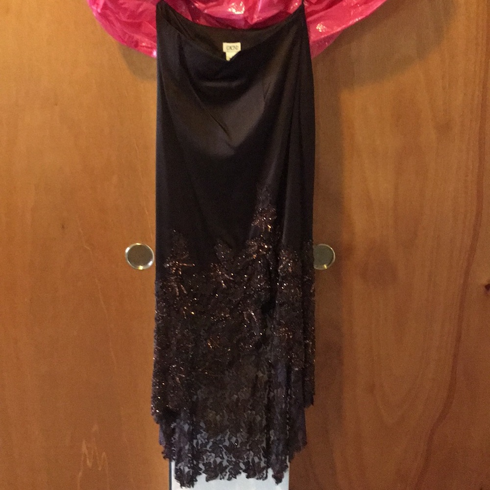💃🏻NWT -  Cache 2-Piece Bronze Beaded 100% Silk - Picture 5 of 8
